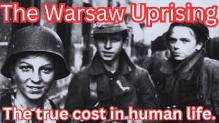 The true cost of the Warsaw Uprising The cost in lives at the largest cemetery in Poland [upl. by Lisab]