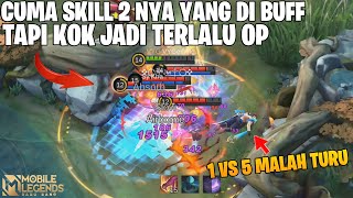 CUMA MODAL SKILL 2 YANG DI BUFF MOONTON TAPI HERO INI JADI TERLALU OP GAMEPLAY HYLOS BUFF HYPER [upl. by Hakan876]