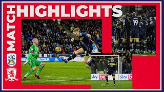 Match Highlights  Huddersfield 1 Boro 2  Matchday 25 [upl. by Shah]