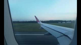 Taking off in A wizz air at Wroclaw Airport 🇵🇱 [upl. by Nnaael]