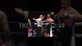 Evander Holyfield 4310 28KO vs Brian Nielsen 643 43KO KO Highlights [upl. by Enorel]