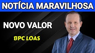 BPCLOAS AUMENTO NO VALOR DO BPC [upl. by Aikimat570]