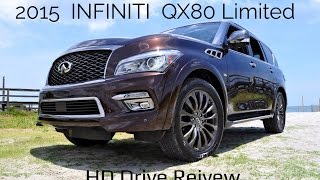 2015 Infiniti QX80 Limited  HD On amp OffRoad Drive Review [upl. by Gusti140]