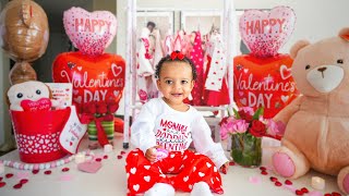 SURPRISING BABY KYLAH FOR HER FIRST VALENTINES DAY SHE LOVED IT [upl. by Dincolo]