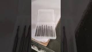 Cheap variable diameter 3175212385 doubleedged milling cutter test [upl. by Nicholson732]