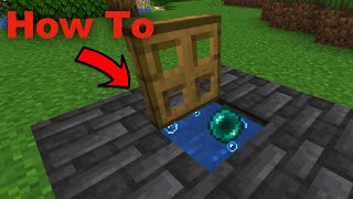 How to make an Ender Pearl Stasis Chamber [upl. by Notlem904]