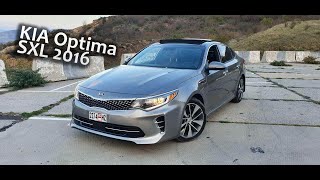 Обзор Kia Optima SXL 2016 года [upl. by Hterrag741]