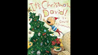 Its Christmas David David Books Shannon  by David Shannon Author Illustrator [upl. by Jeffy]