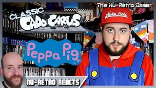 NuRetroReacts Caddicarus  quotOLD Peppa Pig The Game Nintendo DS quot I NRG [upl. by Nuahsak871]