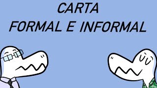 Cartas formal e informal [upl. by Naaman]