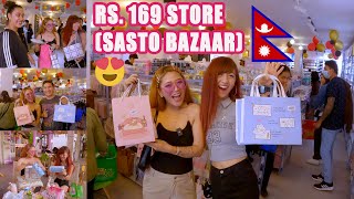 Sasto Bazar in Nepal🇳🇵Part 1 ll Yeshidon Vlogs 😍 jun saman kinepani Rs 169 [upl. by Trev109]