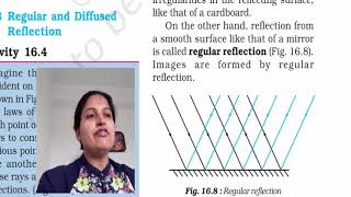 Regular and diffused reflection chapter 16 class 8 science [upl. by Yetah346]