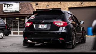 APMTuned Single Exit Straight Pipe Exhaust SS  2012 WRX [upl. by Bevan]