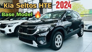 2024 Kia Seltos HTE Diesel Variant  Base Model  Full Review 🔥 [upl. by Glassco51]