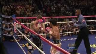 HBO Pacquiao vs Ricky Hatton Round 1 [upl. by Carl]