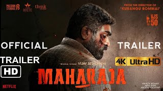 Maharaja Trailer 2024 4K HDR [upl. by Aiekat]