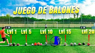 ⚽ JUEGO de BALONES 😲 ¡Retos de Fútbol [upl. by Coffin721]