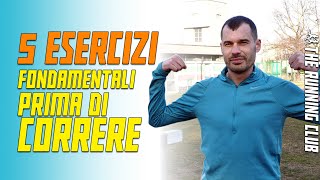 I 5 esercizi di riscaldamento fondamentali prima di correre forte [upl. by Aineg]