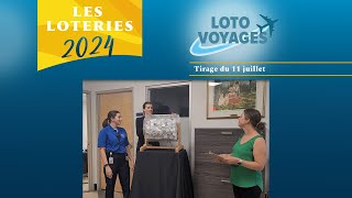 LOTOVOYAGES 2024  Félicitations aux 𝒈𝒂𝒈𝒏𝒂𝒏𝒕𝒔 du 11 juillet ✈️ 🏖️ [upl. by Ycrep183]