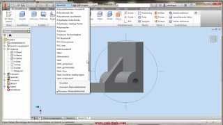 Autodesk Inventor Deutsch Grundlagen Tutorial Beginner Tutorial Rippe und Mat [upl. by Sandell56]