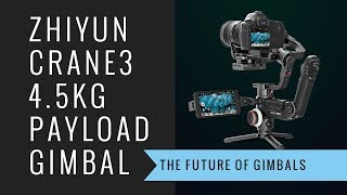 Zhiyun Crane 3 Lab Review  The future of gimbals [upl. by Nitsyrk]