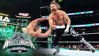 Gunther vs Sami Zayn – Intercontinental Championship Match WrestleMania XL Saturday highlights [upl. by Sorgalim]