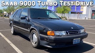 1993 Saab 9000 CSE Turbo Test Drive [upl. by Nylireg107]