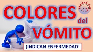 💥 ¿Son PELIGROSOS VÓMITO NEGRO VÓMITO ROJO VÓMITO VERDE VÓMITO AMARILLO y VÓMITO con OLOR FECAL [upl. by Assiron]