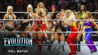 FULL MATCH  20Woman Battle Royal WWE Evolution 2018 [upl. by Oruasi251]