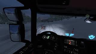 ets2 winter delivery Scania s770 [upl. by Thorvald]