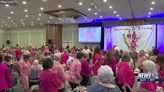 BryanCollege Station nonprofit hopes to help 60 patients 21st breast cancer awareness luncheon [upl. by Pernell]