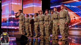 82nd Airborne Chorus Full Performance  Americas Got Talent 2023 Auditions Week 6 [upl. by Stannfield]