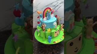 Coco melon theme cake decoration ideas  coco melon  cake guruji [upl. by Halland]