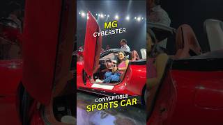 MG Cyberster  MG Covertible Sports Car sportscars convertiblecars [upl. by Haleak]