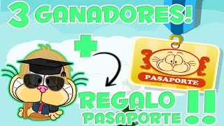 ★REGALO 3 CUENTAS CON PASAPORTES DE MUNDO GATURRO FELICIDADES MÁS SORTEO 2017★  FRESON DE MG [upl. by Raynata]