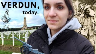 How does Verdun look today Trenches Forts Memorials Museums Tour of Verdun Battlefield 🇫🇷 [upl. by Brezin]