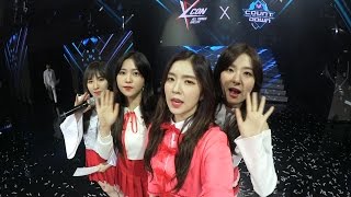 KCON 2017 Mexico x M2 Ending Finale Self CameraRedVelvet [upl. by Luapnhoj]