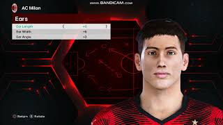 PES 2021 How to create Filippo Terracciano 🇮🇹 AC Milan [upl. by Elehcir]