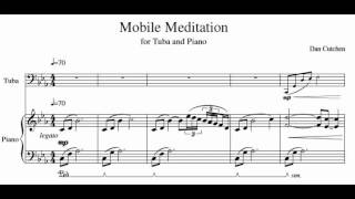 Tuba Solo with piano  quotMobile Meditationquot [upl. by Eux111]