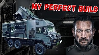 Ollie Ollertons ultimate bug out vehicle build Pinzgauer 6x6 campervan [upl. by Ahtnahc854]