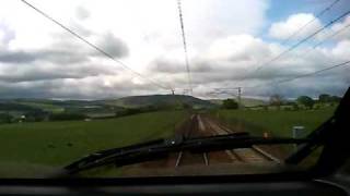 Virgin Rail cab ride  pendolino  Glasgow to Carlisle in 8 and a half minutes [upl. by Kathryn894]