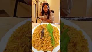 Shehnaaz Gills Viral Sambar Rice shorts shehnaazgill sambarricerecipe [upl. by Eceer]