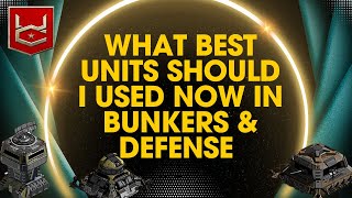 war commander WHAT BEST UNITS SHOULD I USED NOW IN BUNKERS amp DEFENSE [upl. by Reitman]