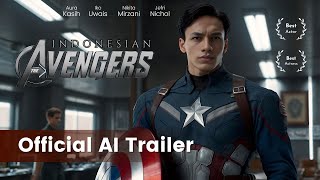 HASIL AI INI BIKIN MELONGO  Indonesian Avengers  Jefri Nichol Nikita Mirzani  Cinematic Trailer [upl. by Ddej]