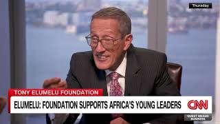 Tony Elumelu discusses his foundation with Richard Quest [upl. by Murton814]