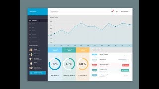 Designing Dashboard UI Using JavaFx [upl. by Sillsby496]