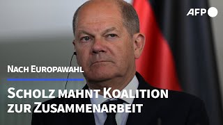 Scholz Wir können jetzt nicht einfach zur Tagesordnung übergehen  AFP [upl. by Candless45]