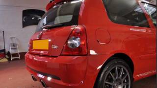 RenaultSport Clio 182 Trophy  WhiteDetails [upl. by Neelyar]