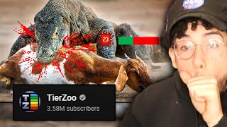 THE LIZARD TIER LIST IS INSANE💀 TierZoo Reaction [upl. by Pickford]