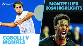 Flavio Cobolli vs Gael Monfils THRILLER 🤯  Montpellier 2024 Highlights [upl. by Nathanael]